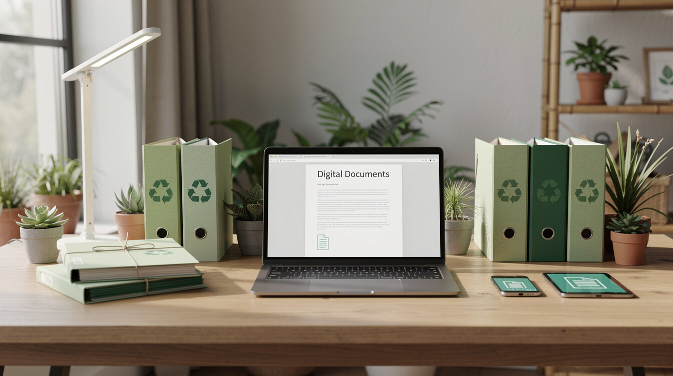 sustainable office documents