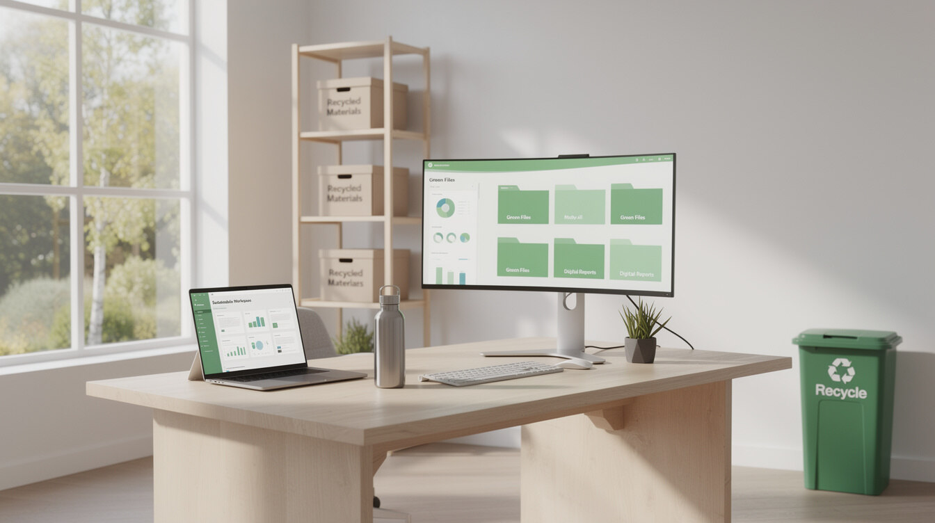 sustainable office documents
